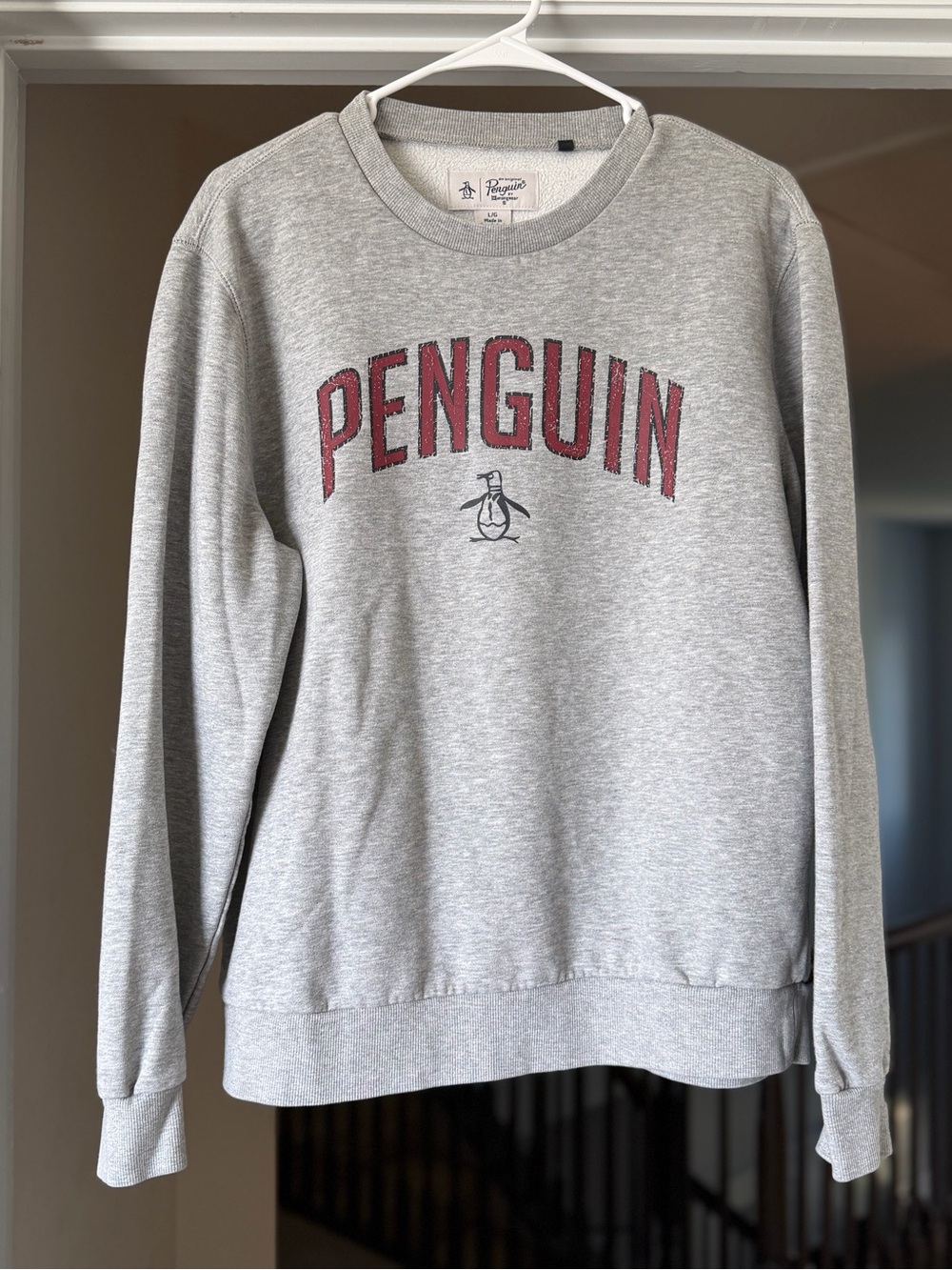 Original Penguin Munsingwear Graphic Sweatshirt Gray L